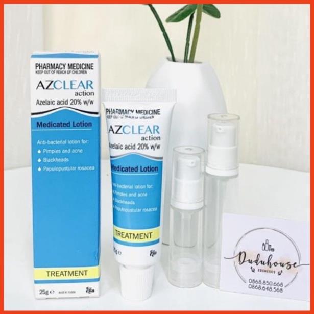 KEM GIẢM MỤN MỜ THÂM AZCLEAR 20% AZELAIC ACID 25g