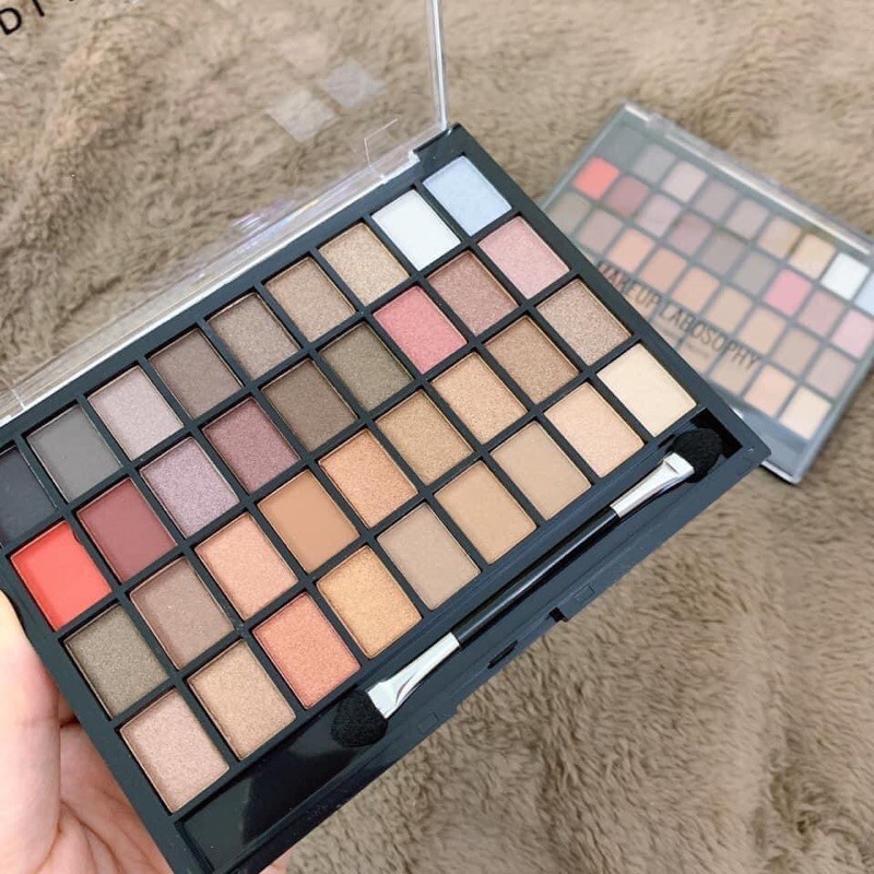 Phấn mắt 36 ô nội địa Nhật phấn mắt tone nude trầm Makeup Labosophy