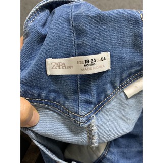 XD- Quần yếm đùi size 9/12m-4/5y