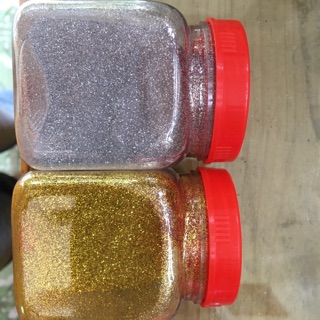 Kim tuyến màu hộp 100 gram các màu các cỡ hạt