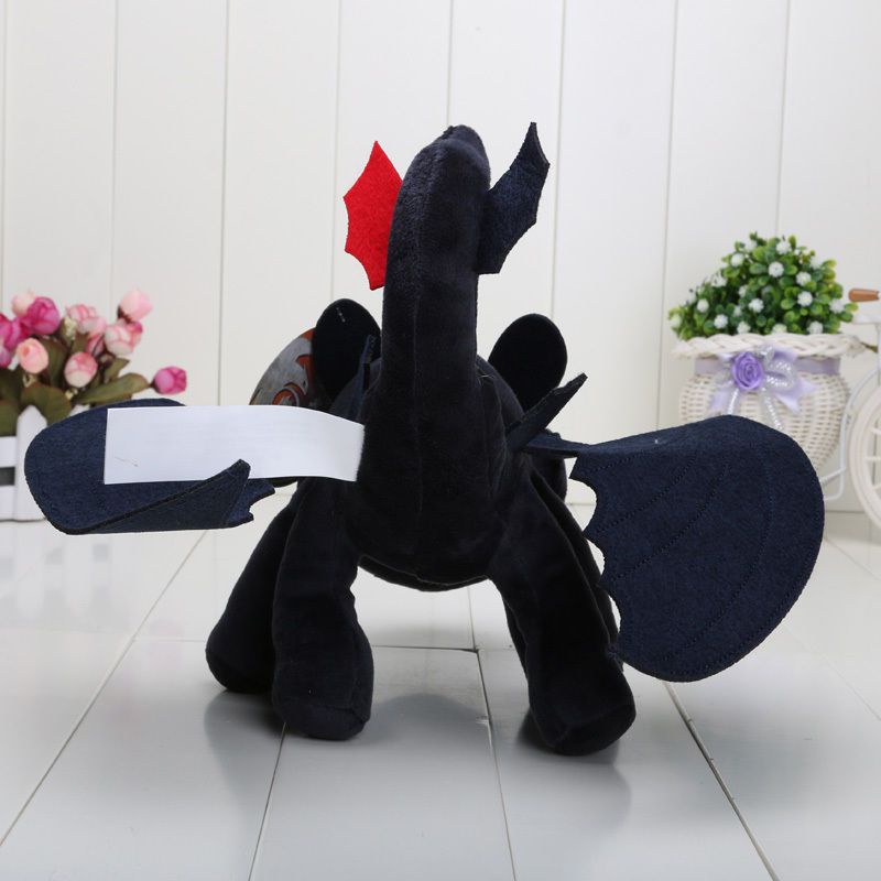 55cm How to Train Your Dragon 3 Toothless Anime Stuffed Toy Night Fury Plush Doll Soft Toys Kids Gifts
