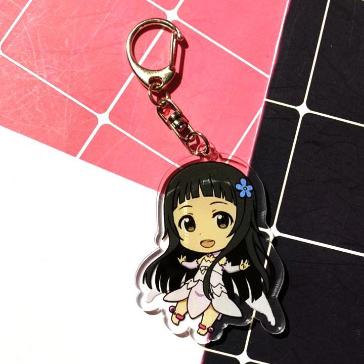 Móc khóa Sword Art Online Đao kiếm thần vực skin mica trong acrylic chibi anime cute quà tặng xinh xắn dễ thương