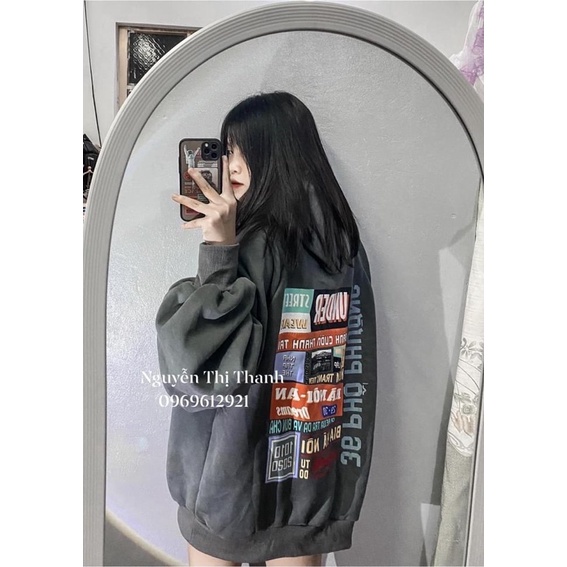 Áo hoodie nỉ bông tay bồng | BigBuy360 - bigbuy360.vn