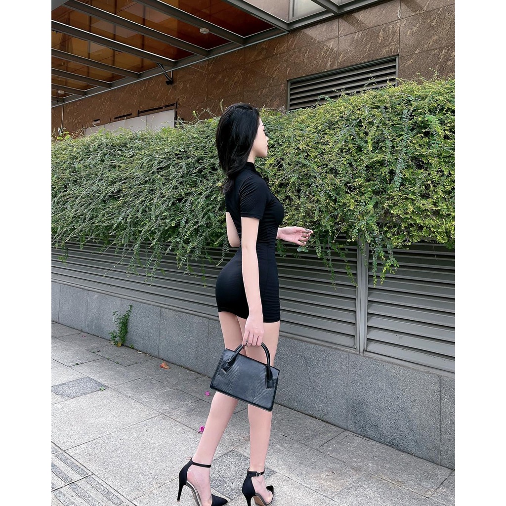 Đầm Sườn Xám Thun Tay Ngắn Yoona FC 3331