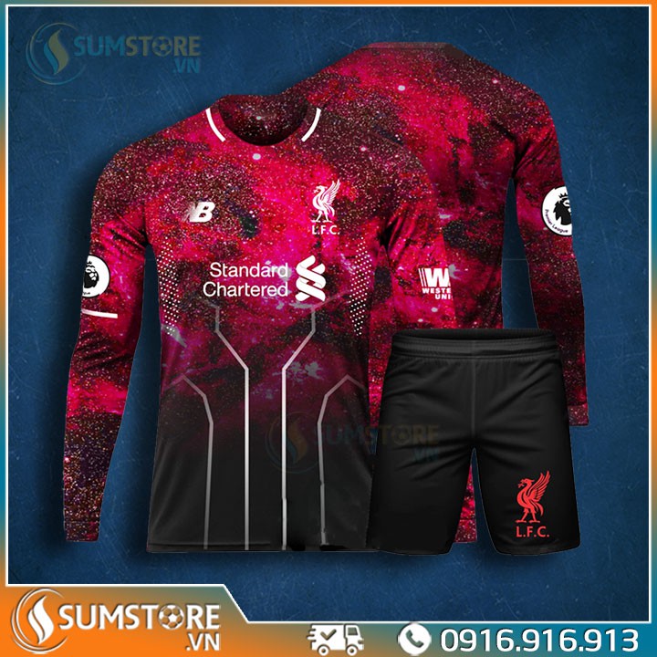 Bộ quần áo bóng đá CLB Liverpool - Đồ đá banh Độc Nhất 2019
