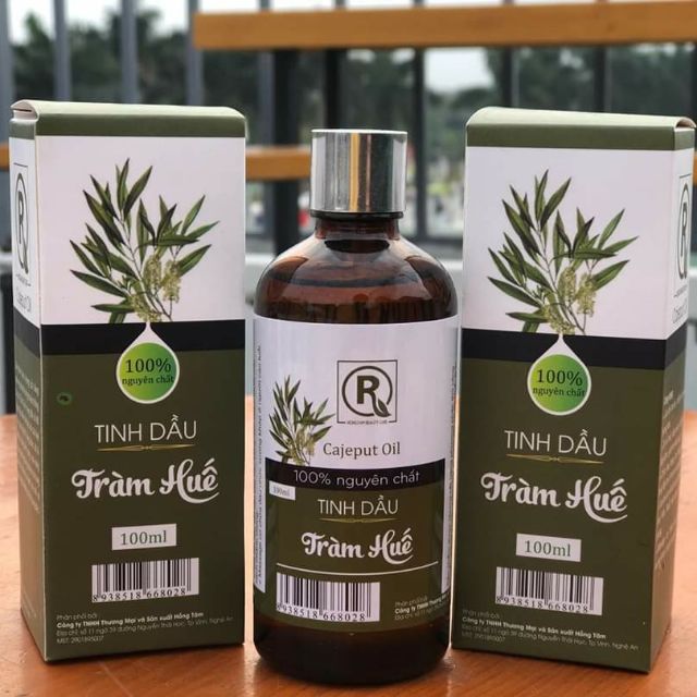 COMBO 2 CHAI TINH DẦU TRÀM HUẾ 100ML TẶNG 1 BỊCH TRÀ TÚI LỌC CÀ GAI LEO SADU 250G TRỊ GIÁ 70K