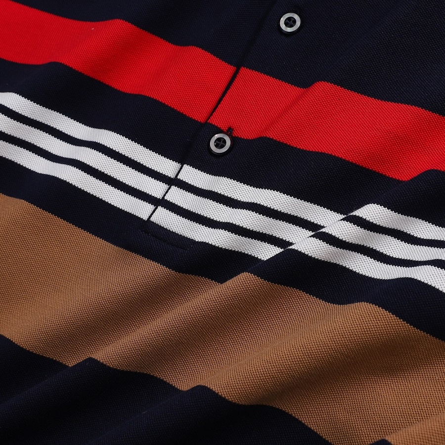 Áo thun polo nam DARNELL tay ngắn sọc ngang ngực chất cotton mềm mại thiết kế slimfit khoẻ khắn, nhẹ thoáng mát DN0604