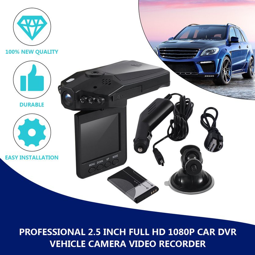 Camera Hành Trình Xe Hơi Full Hd 1080p, Màn Hình 2.5 Inch | BigBuy360 - bigbuy360.vn