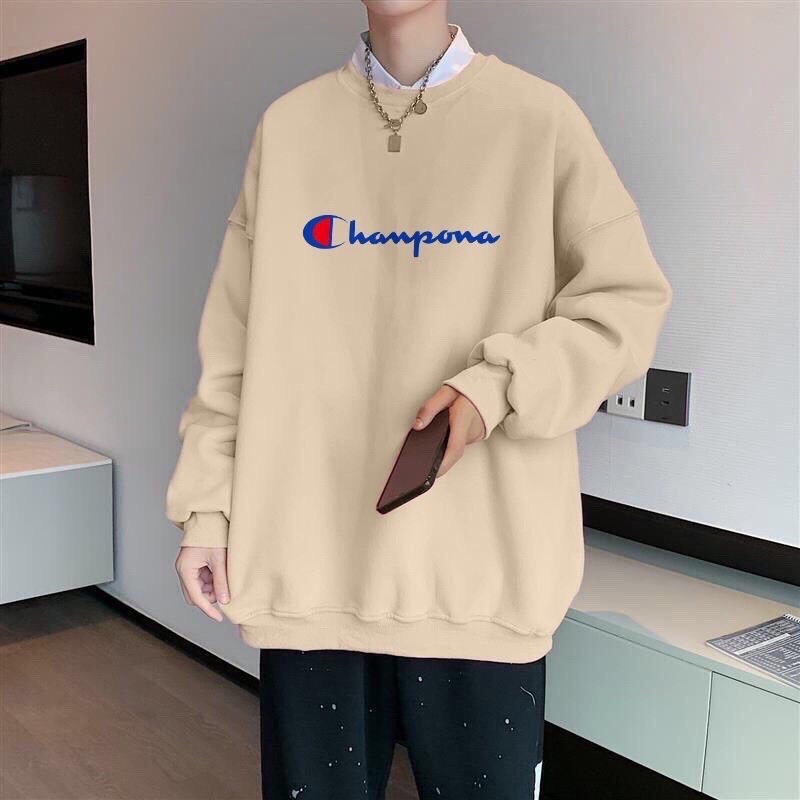 Áo nỉ cổ tròn Champi TT