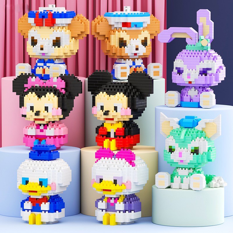 Đồ chơi lego xếp hình cho bé trai bé gái các nhân vật hoạt hình dễ thương JIMADO SA281