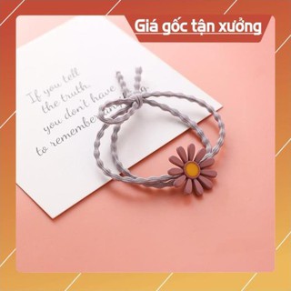 Buộc tóc hoa cúc nhiều màu - mely 1180