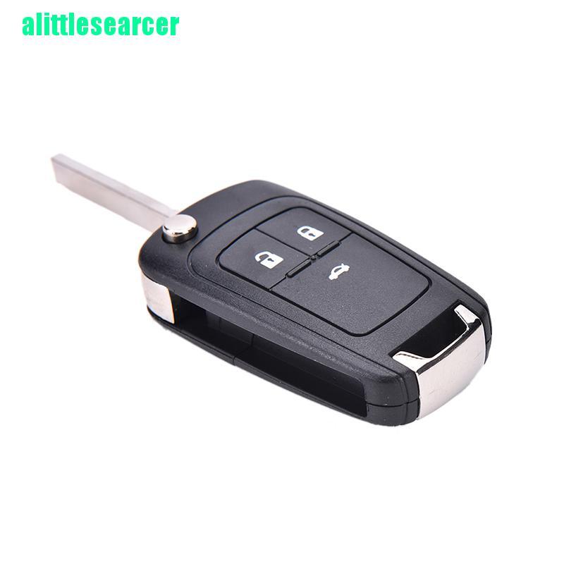 Vỏ Bọc Chìa Khóa Điều Khiển Từ Xa 3 Nút Gấp Được Cho Chevrolet