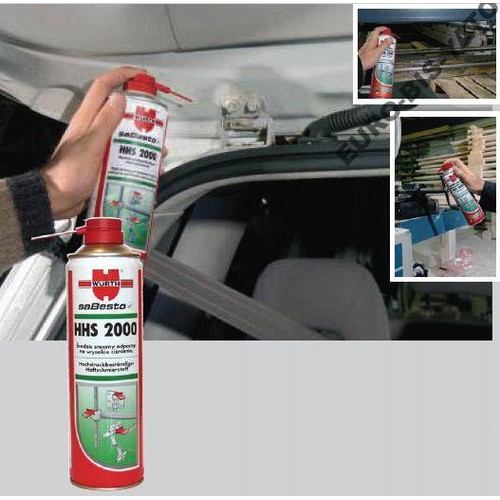 Chai Mỡ Bò Nước Wurth Hhs 2000 Dạng Xịt Bôi Trơn Chịu Nhiệt