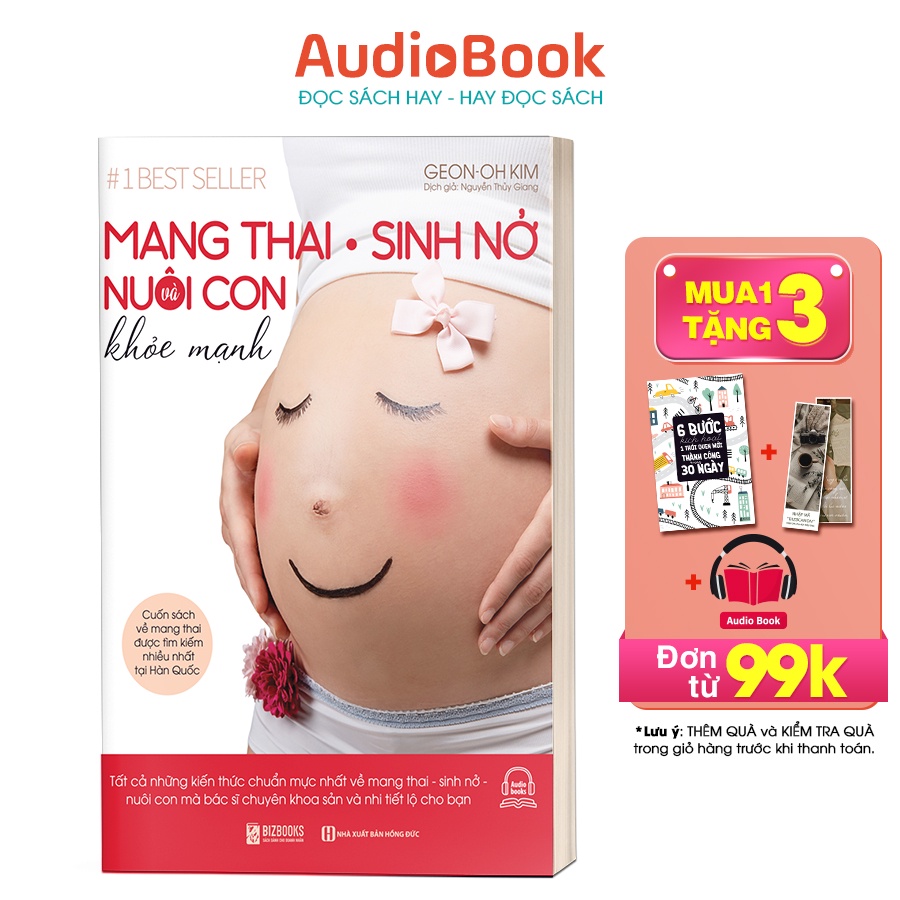 BIZBOOKS - Sách Mang thai, sinh nở và nuôi con khỏe mạnh