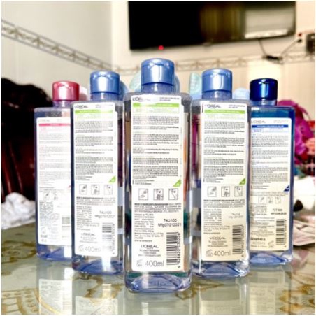 Nước tẩy trang Loreal Nước tẩy trang L'Oreal Paris 3-in-1 Micellar Water 400ml | BigBuy360 - bigbuy360.vn