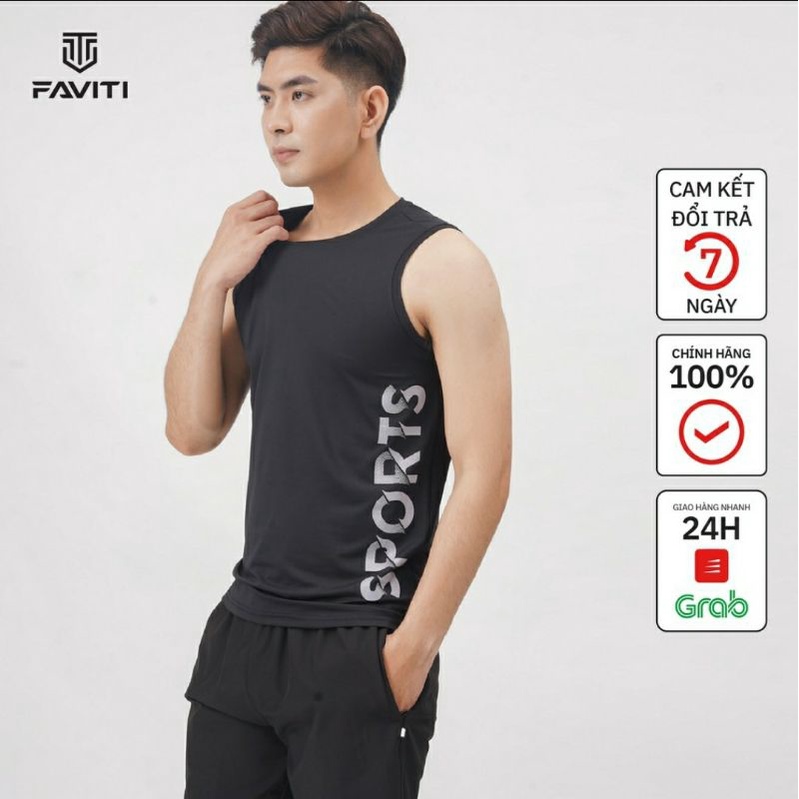 Áo Ba Lỗ Thể Thao Nam mặc nhà chất tốt giá rẻ mới nhất 2021 HANA ATT12 | BigBuy360 - bigbuy360.vn