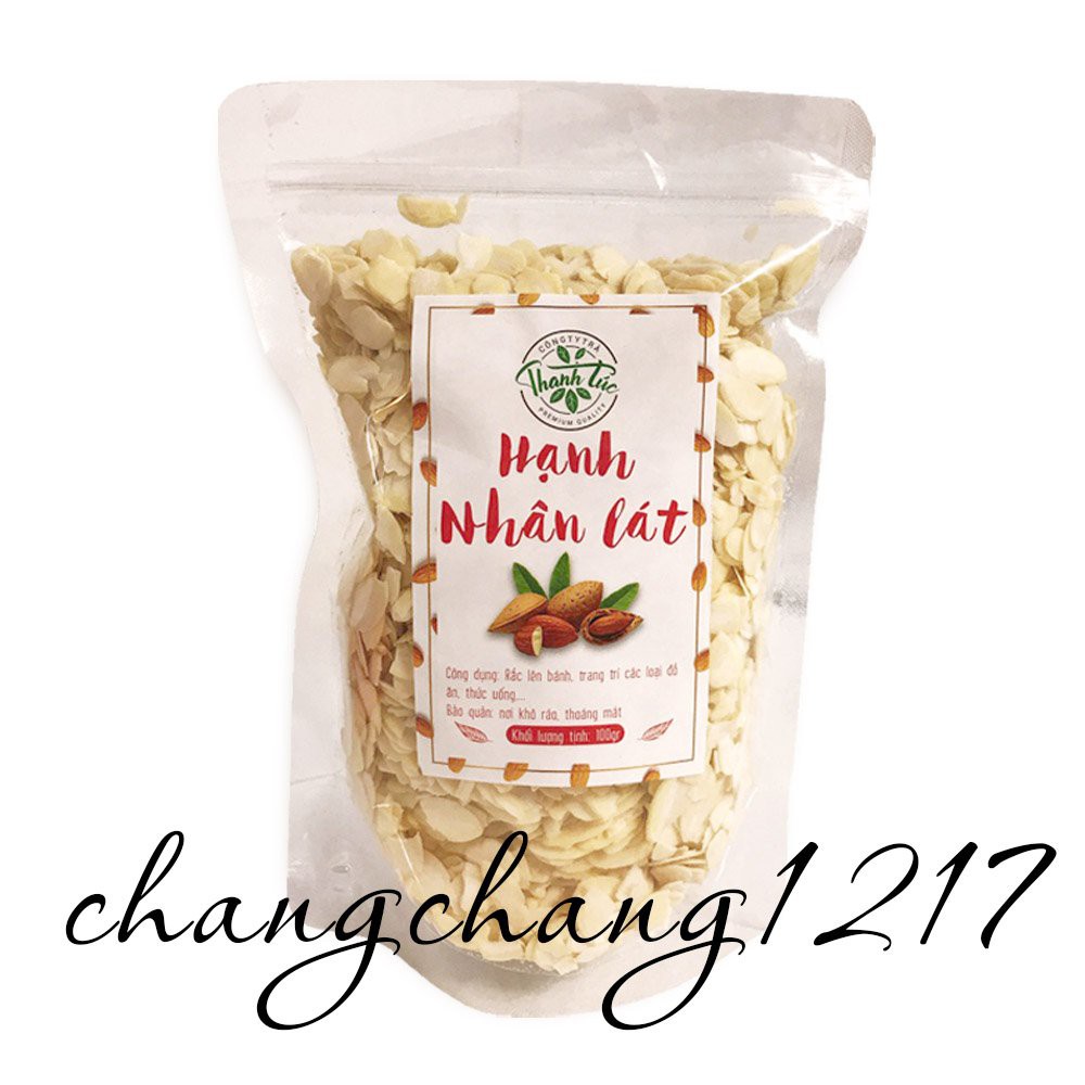 Hạnh Nhân Cắt Lát Gói 500gr &amp; 1kg