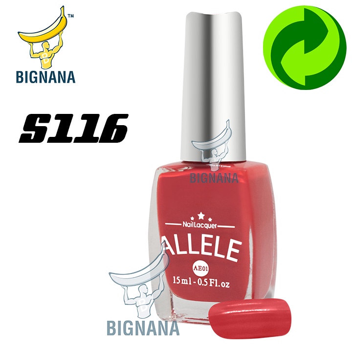 Các Tông Da Hồng, Ruốc, Mẫu Mới Sơn Móng Tay Allele - AE01 Chai 15ml An Toàn, Màu Sắc Đa Dạng