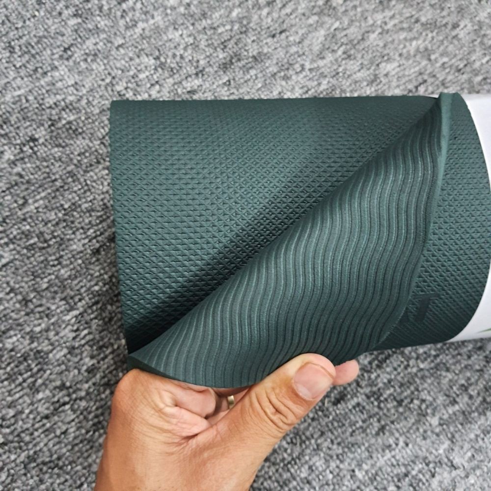 (ẢNH THẬT+ VIDEO) THẢM TẬP YOGA ECO MAT CHẤT LIỆU TPE, 1 LỚP, DÀY 6LI