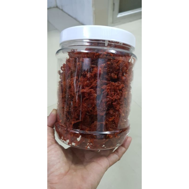500g khô bò sợi trộn bánh tráng