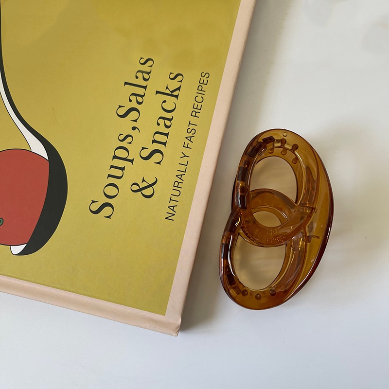 Kẹp tóc càng cua bản to sang chảnh phong cách Hàn Quốc dành cho nữ