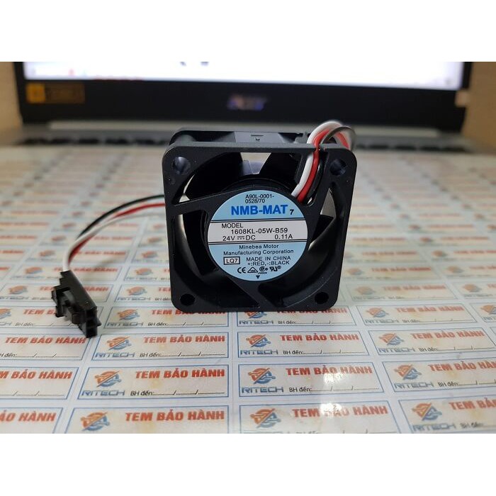 1608KL-05W-B59 Quạt NMB 24V-0.11A 40x40x20mm