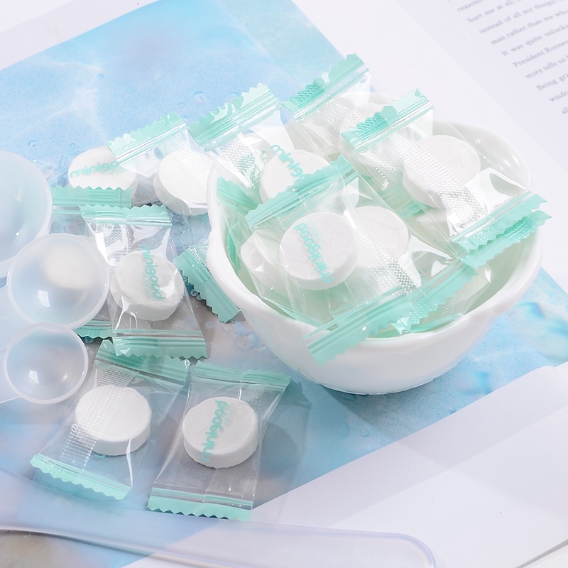 Mặt nạ nén sợi tre Minigood  - Tiện dụng, phù hợp mọi loại da