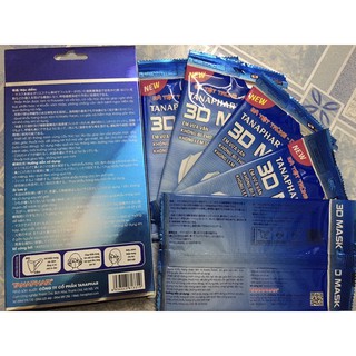 Khẩu trang 3D MASK TANAPHAR ĐÃ TIỆT TRÙNG