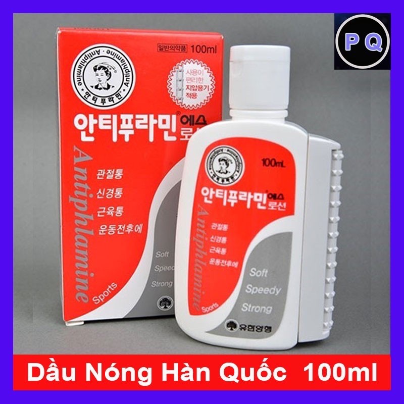 Dầu nóng xoa bóp Antiphlamine Hàn Quốc BAO NÓNG