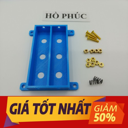 Đế pin 18650 tải dòng điện cao , hộp pin cell mắc song song nối tiếp