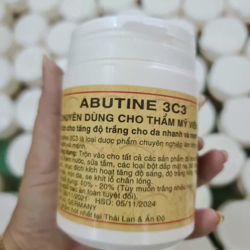 kem kích trắng abutine 3c3 hủ 200 gam