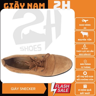 giày doc nam da bò lộn bảo hành 1 năm ( 2H - 62 )
