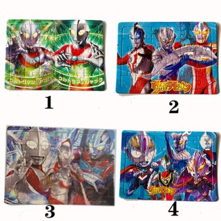 Bộ 30 miếng đồ chơi xếp hình chủ đề Pony Frozen Ultraman Spiderman Hello Kitty Doremon dễ thương cho bé