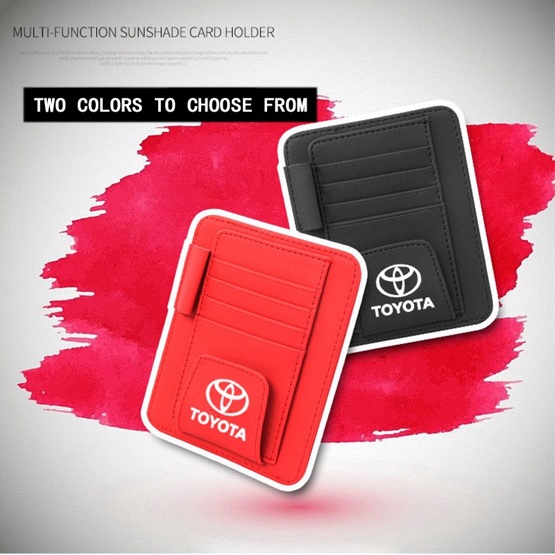 Túi Da Đựng Mắt Kính Gắn Tấm Che Nắng Xe Hơi Ford Ranger XLT Focus MK2 MK3 Ranger Raptor Mustang Ecosport Kuga Everest