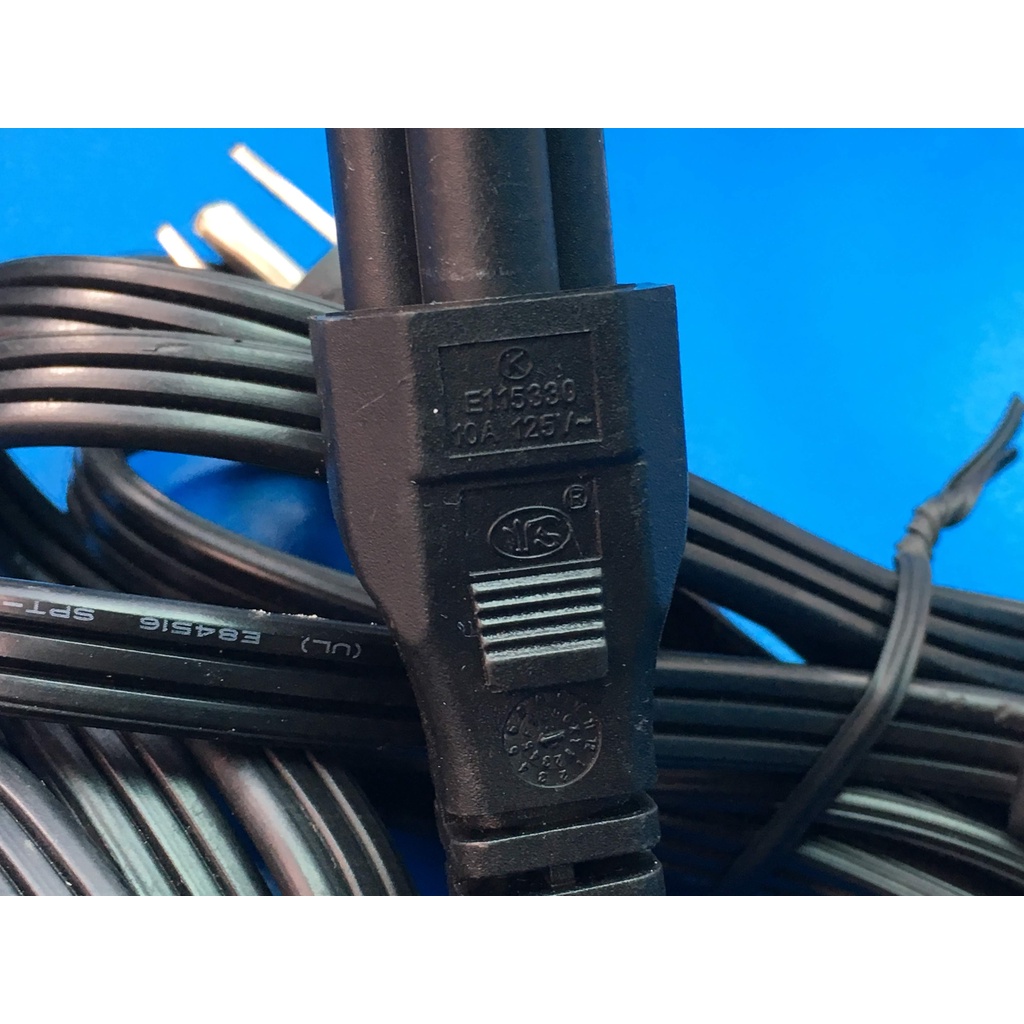 Dây nguồn 2 chấu laptop thẳng như hình bóc máy laptop