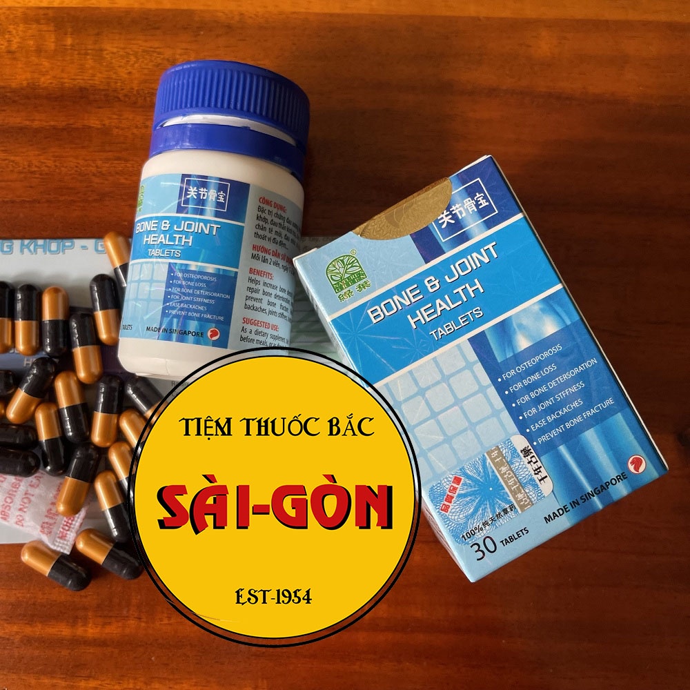 Bone Joint Health - Viên Uống Hỗ Trợ Cơ Xương Khớp Hộp 30 viên
