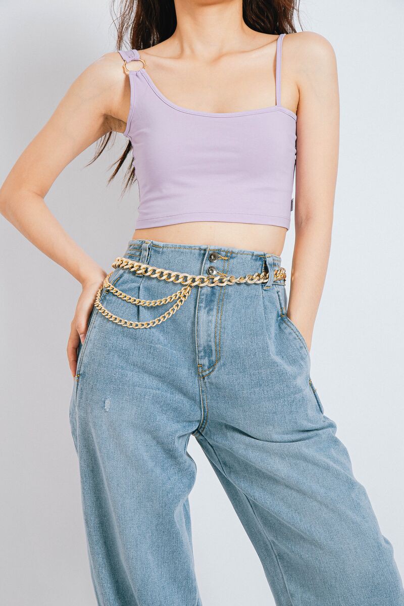 [Mã WABRWA8 giảm 15% đơn 99k] CCHAT Áo dây lệch vai C74 | BigBuy360 - bigbuy360.vn