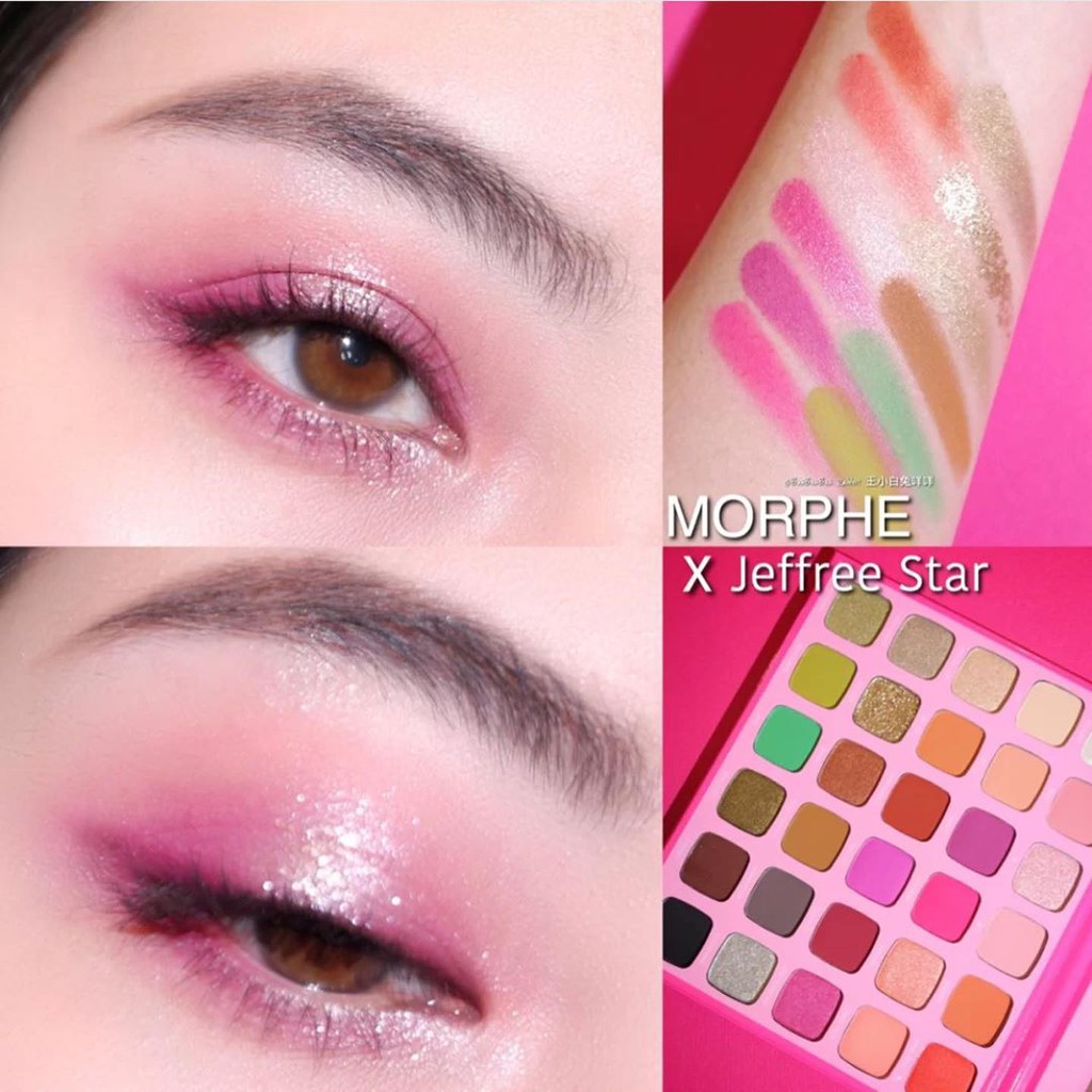 Phấn mắt trang điểm MORPHE X Jeffree Star Artistry Palette Eyeshadow - chumia