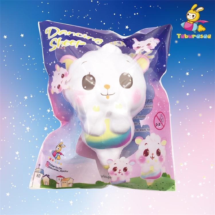 Squishy Lớn JUMBO Hình cừu Alpelica Đồ Chơi Xốp Giảm Stress Hình mềm mịn dễ Thương đàn hồi Cho Bé