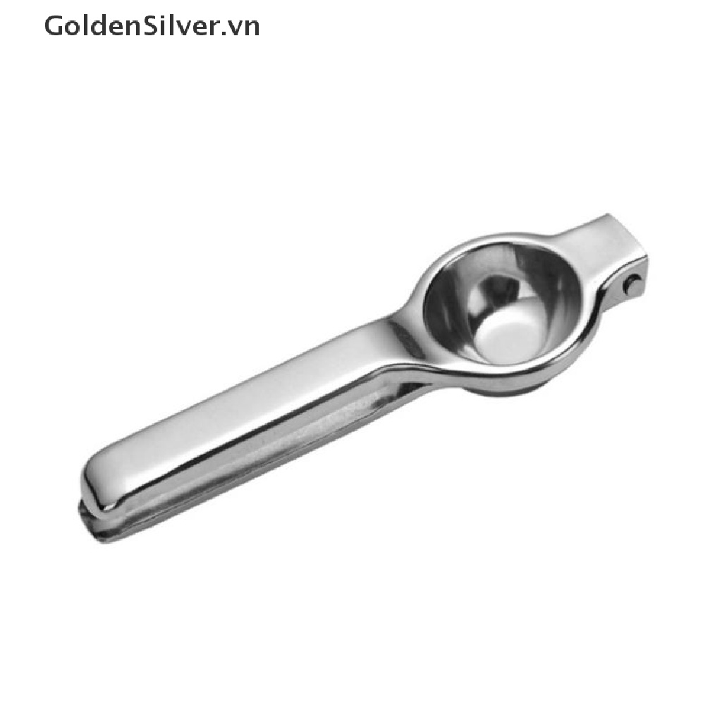 Dụng Cụ Ép Nước Cam / Chanh Bằng Thép Không Gỉ Màu Vàng Đồng