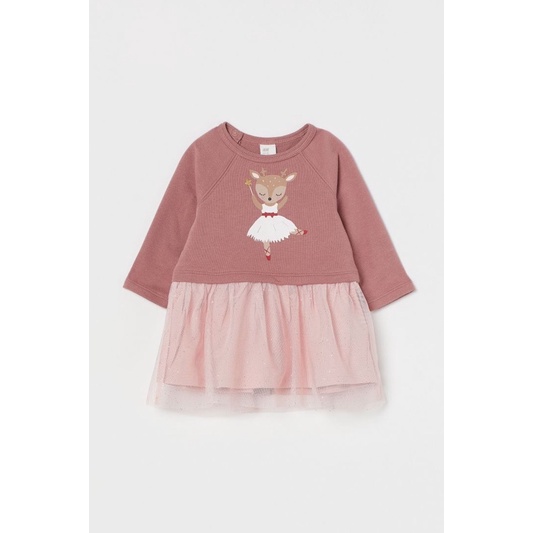 Váy len hm bé gái sale