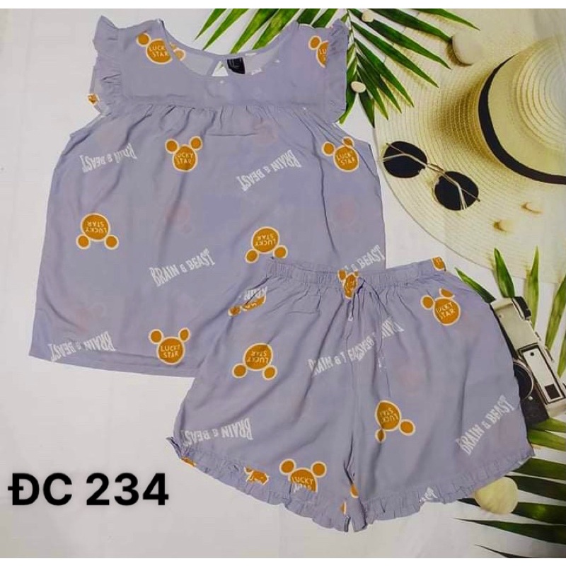 đồ bộ đùi tole