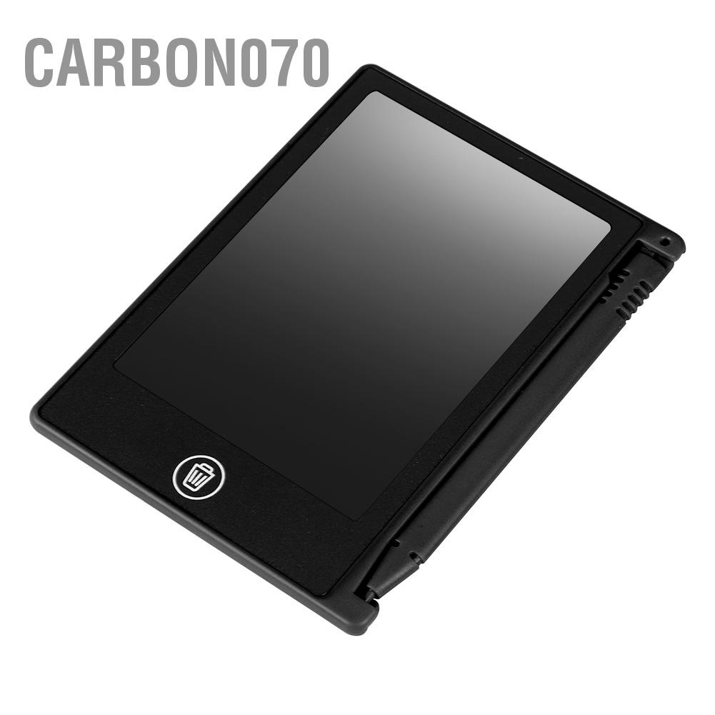 Hàng HOT Bảng Viết Tự Xoá- Vẽ LCD-Điện Tử Thông Minh Cho Bé 4.5 inch【Carbon070】
