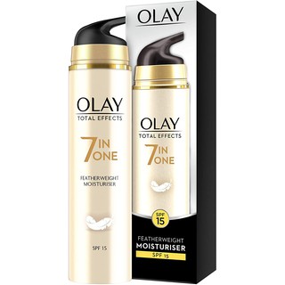 [Bill UK] KEM DƯỠNG NGÀY OLAY TOTAL EFFECTS 7-IN-1 ANTI-AGEING FEATHERWEIGHT MOISTURISER 50ML