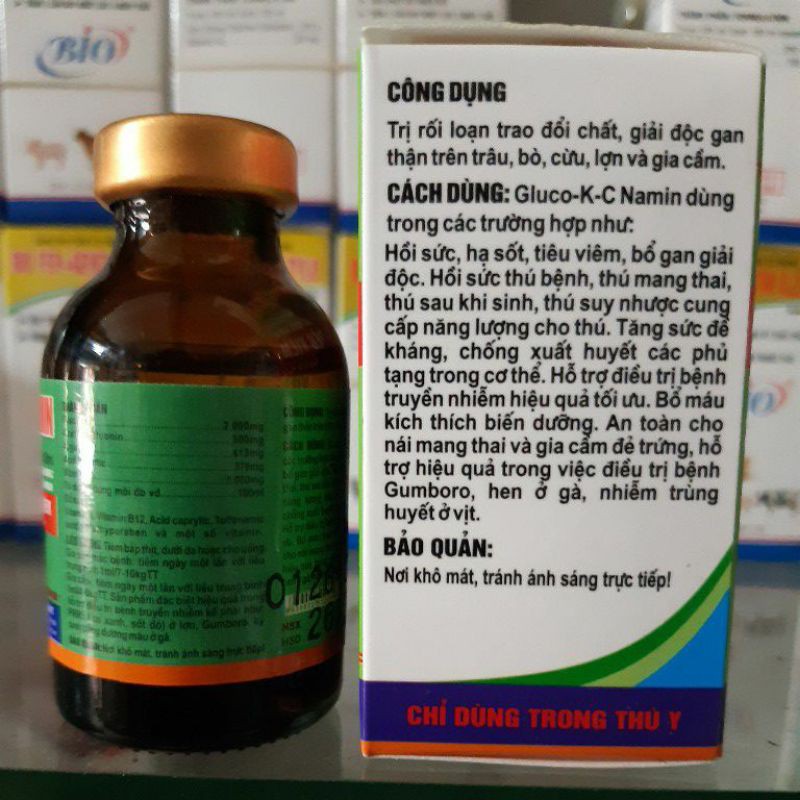 Dung dịch Gluco KC namin 20ml