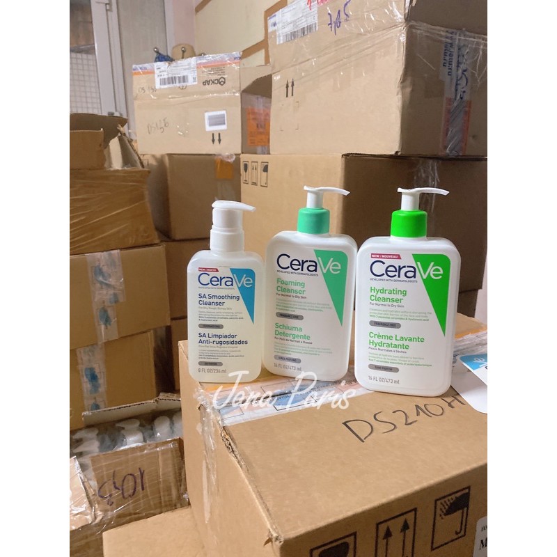 (Có Sẵn) Sửa rửa mặt Cerave đủ size đủ loại CeraVe Foarming Facial Cleanser (Bill) | BigBuy360 - bigbuy360.vn