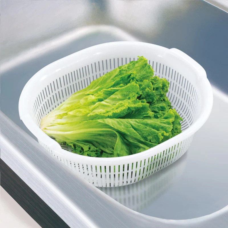 Daiso Cái Ray Oval Size Strainer