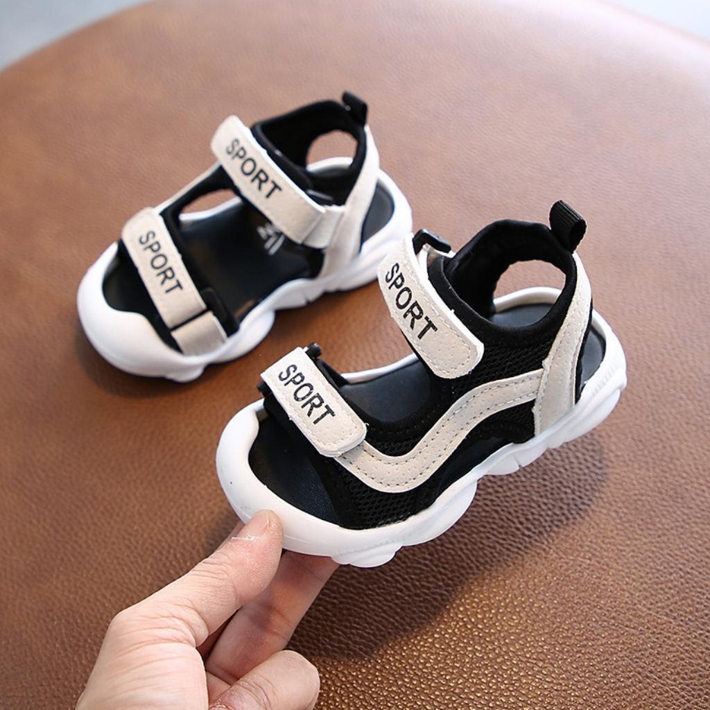 Sandal chống vấp cho bé trai bé gái quai ngang đế su mềm chống trơn trượt