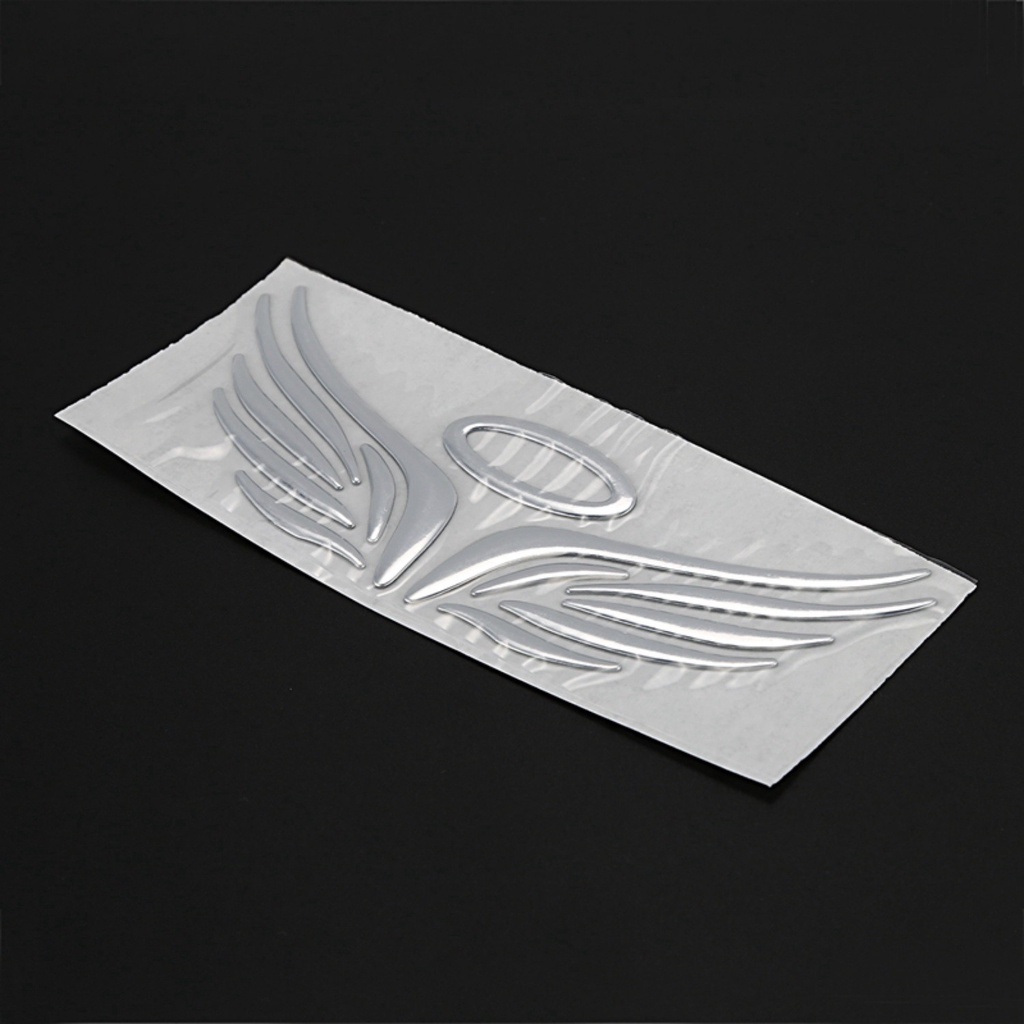 Decal Dán Trang Trí Hình Thiên Thần 3d Cho Xe Hơi - Có 3 Màu