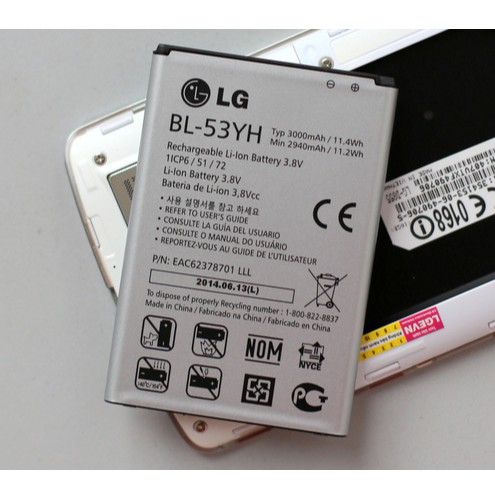 Pin zin theo máy LG G3 (BL-53YH) 3000 mAh